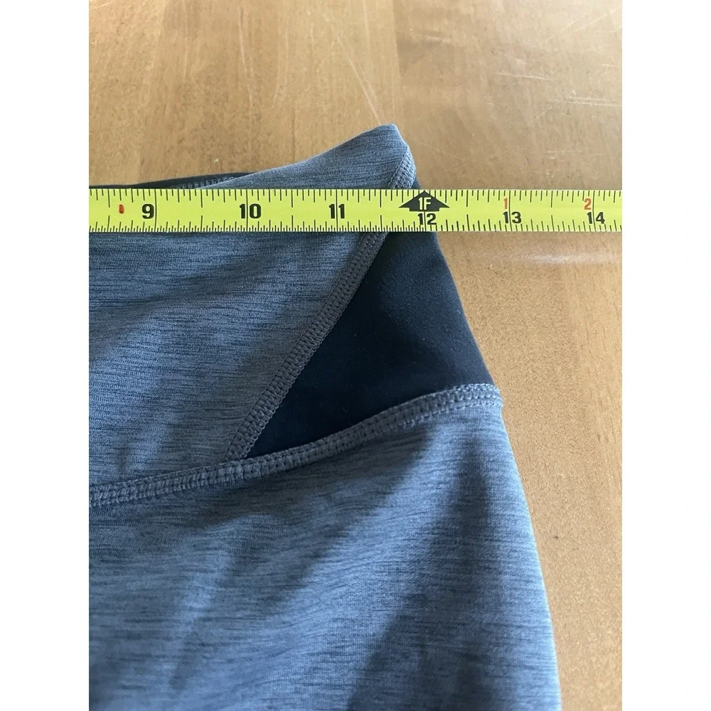 Nike Womens Leggings Size S Gray Black Colorblock Dri Fit Training DD1924-010